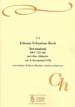 Bach: Inventions, BWV 772-778 (arr. for 2 guitars) - Volume 1
