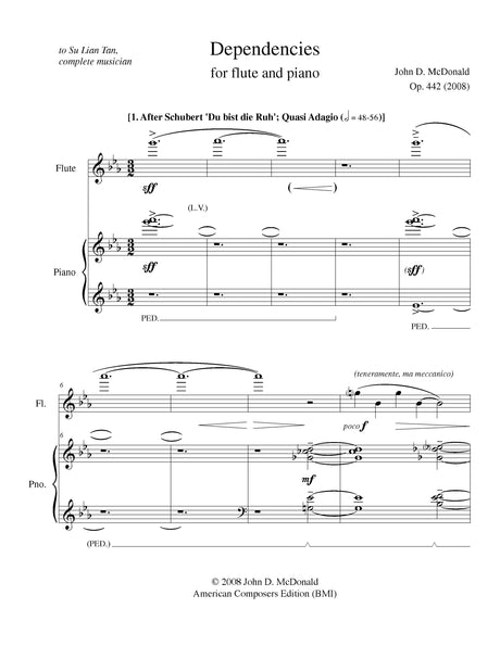 McDonald: Dependencies, Op. 442