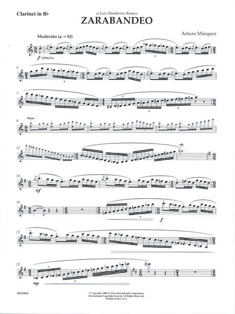 Márquez: Zarabandeo