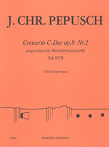 Pepusch: Concerto in C Major, Op. 8, No. 2 (arr. for recorder quintet)