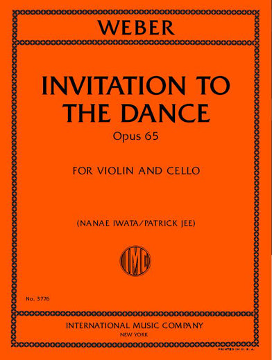Weber: Invitation to the Dance, Op. 65 (arr. for violin & cello)