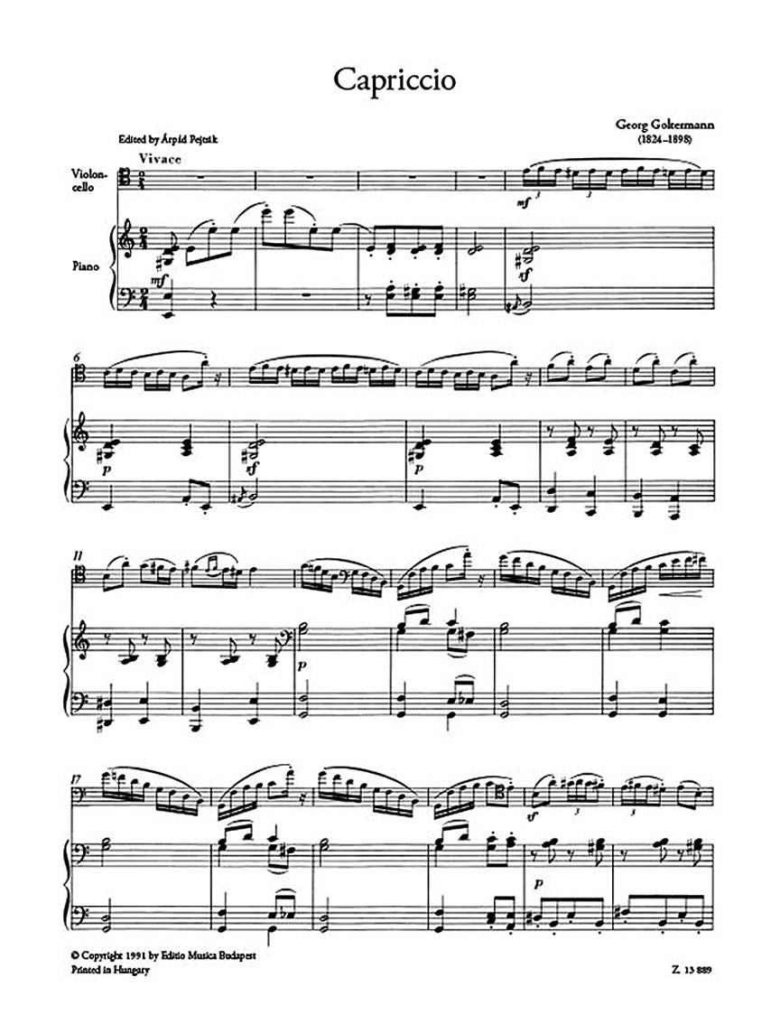 Goltermann: Capriccio