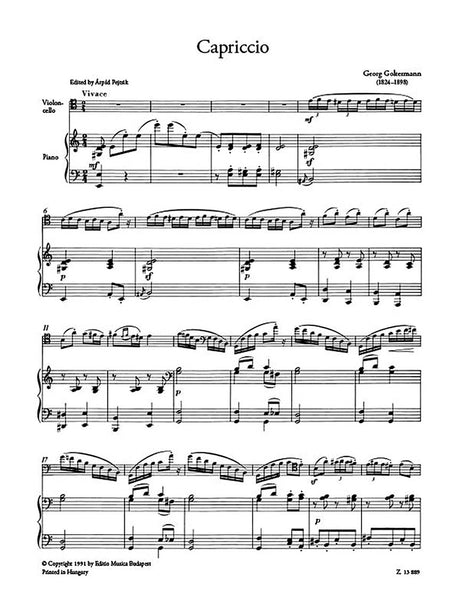 Goltermann: Capriccio