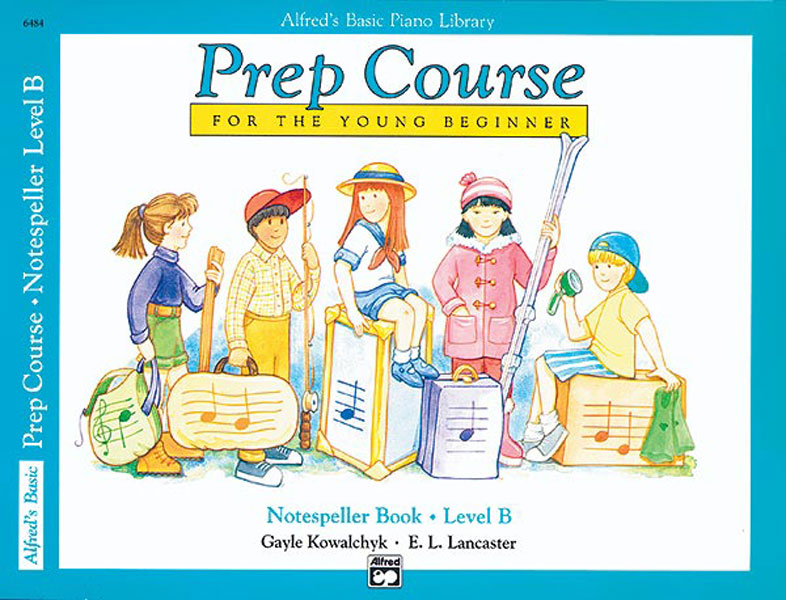 Alfred's Basic Piano Prep Course - Notespeller Book B