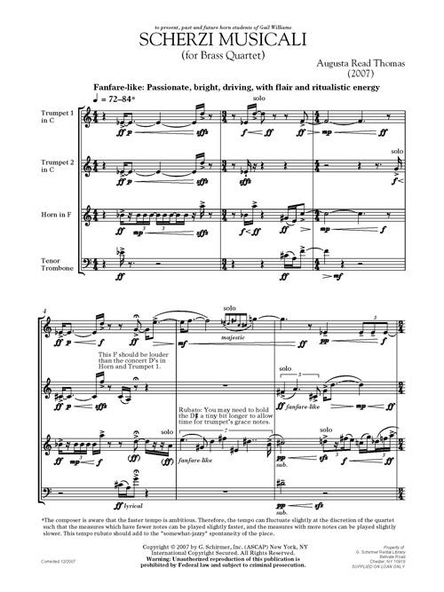 Thomas: Scherzi Musicali