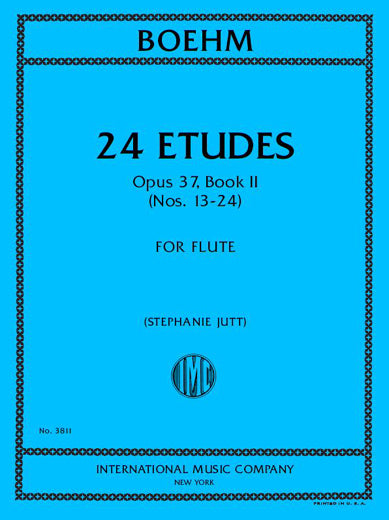 Böhm: Etudes, Op. 37 - Volume 2, Nos. 13-24