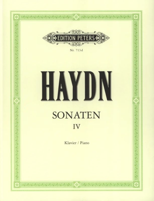 Haydn: Piano Sonatas - Volume 4
