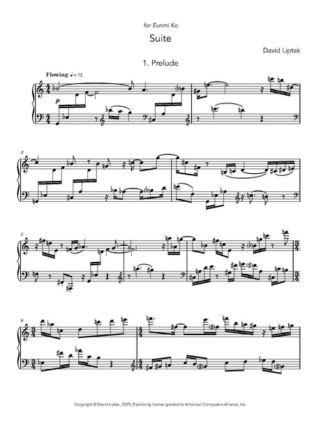 Liptak: Suite for Piano