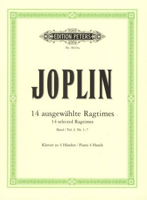 Joplin: Ragtimes arr. for Piano 4-Hands - Volume 1