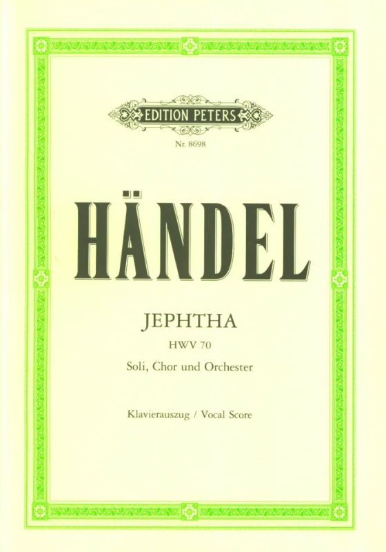 Handel: Jephtha, HWV 70