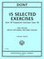 Dont: 15 Selected Exercises from 30 Progressive Exercises, Op. 38
