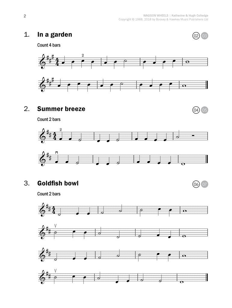 Waggon Wheels - Violin