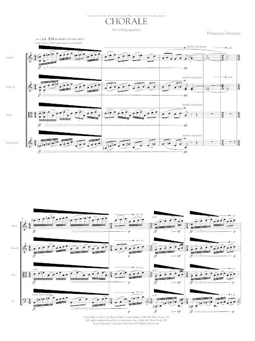 Dennehy: Chorale