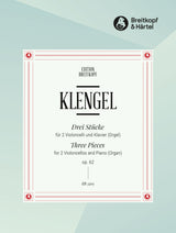 Klengel: 3 Pieces, Op. 62