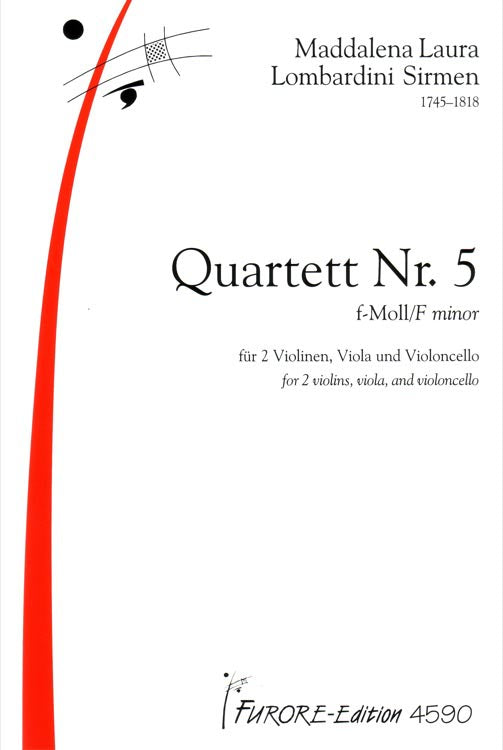 Sirmen: String Quartet No. 5 in F Minor