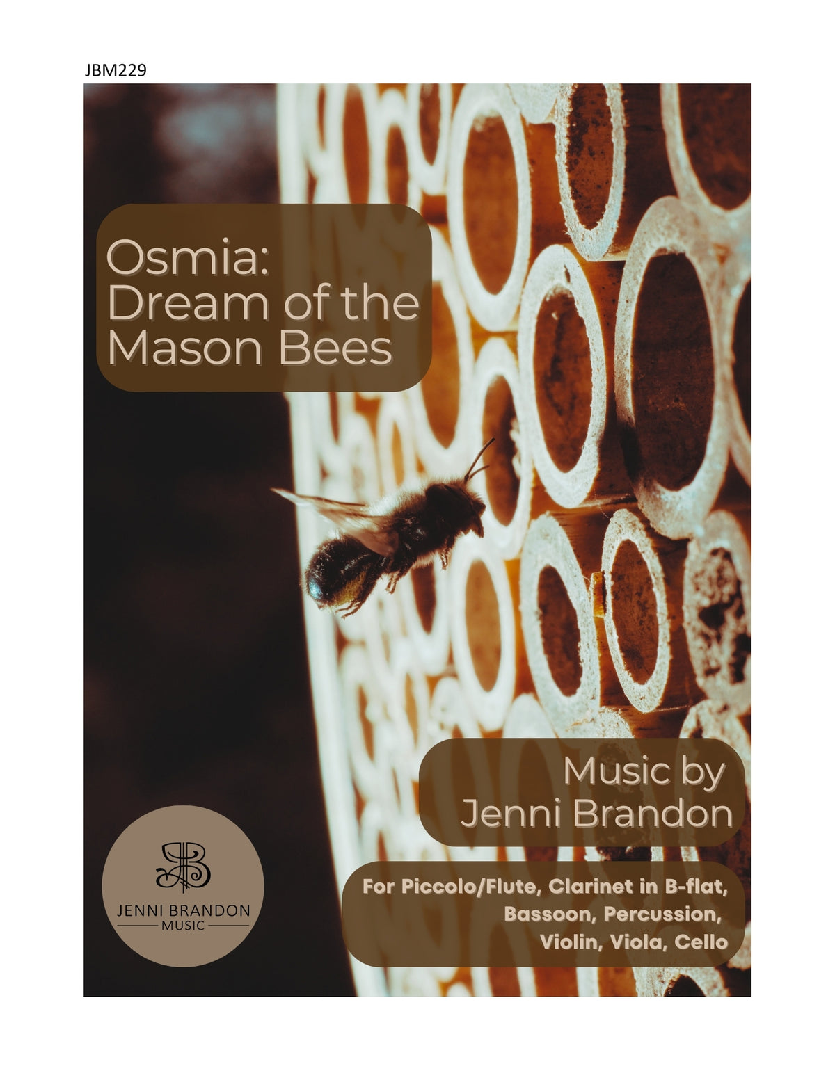 Brandon: Osmia - Dream of the Mason Bees