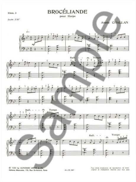 A. Challan: Brocéliande