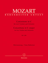 Mozart: Concertone for 2 Violins in C Major, K. 190 (186e)