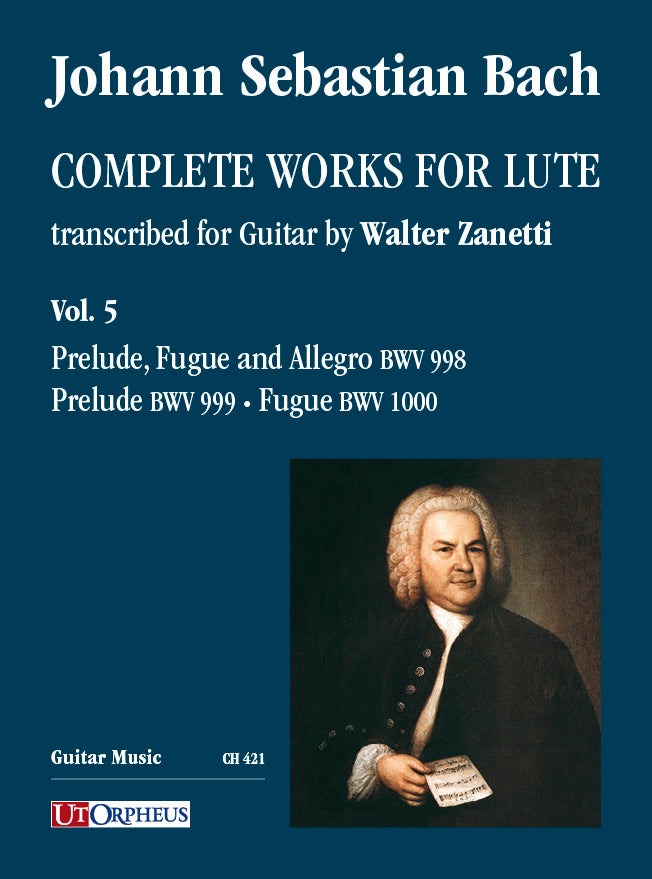 Bach: Prelude, Fugue and Allegro, BWV 998 - Prelude, BWV 999 - Fugue, BWV 1000 (arr. for guitar)