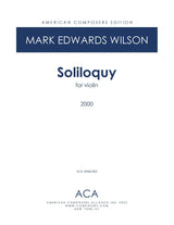 Wilson: Soliloquy
