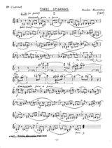 Roussakis: Three Epigrams