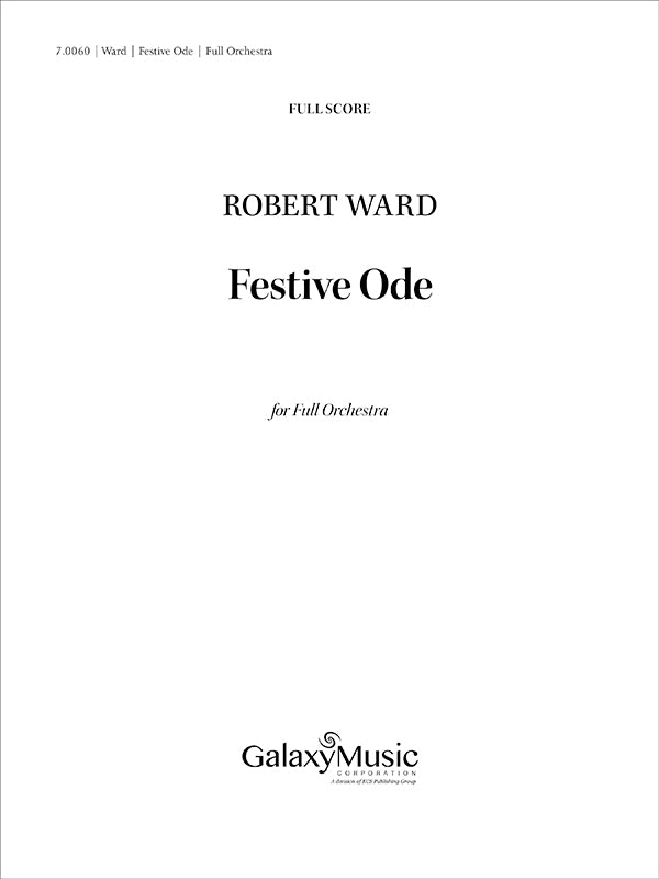 Ward: Festive Ode