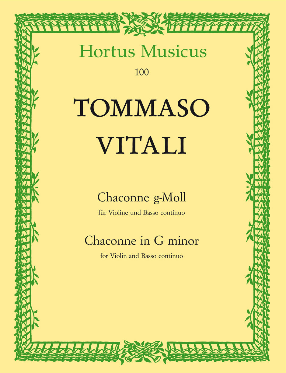 Vitali: Chaconne in G Minor