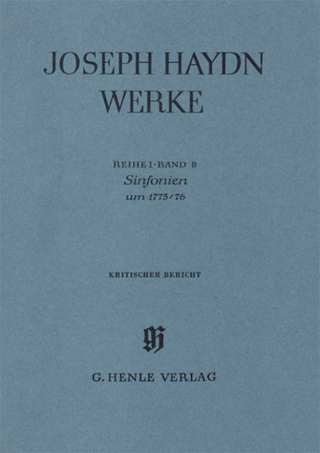 Haydn: Symphonies from ca. 1775-1776