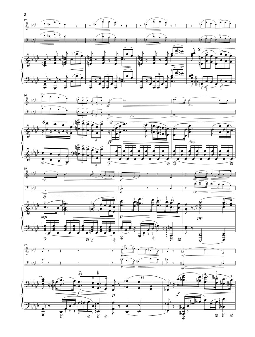 Dvořák: Piano Trio in F Minor, Op. 65 – Ficks Music
