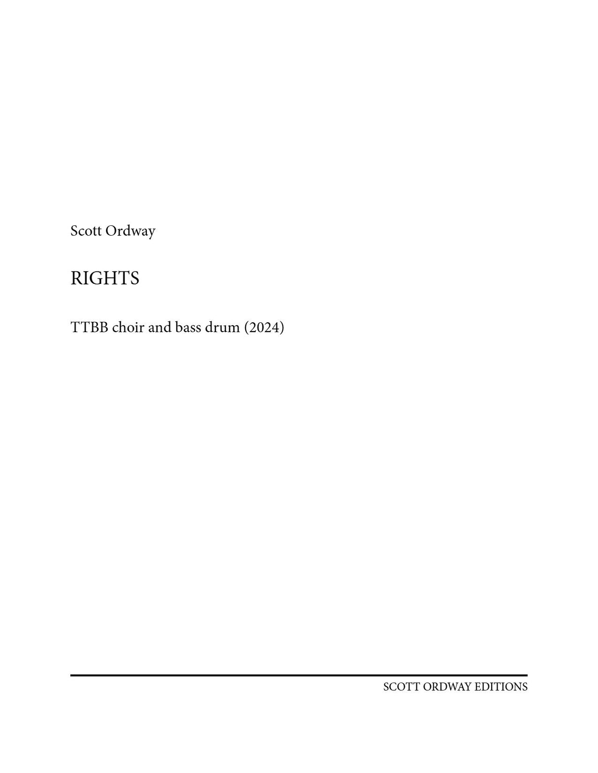 Ordway: Rights