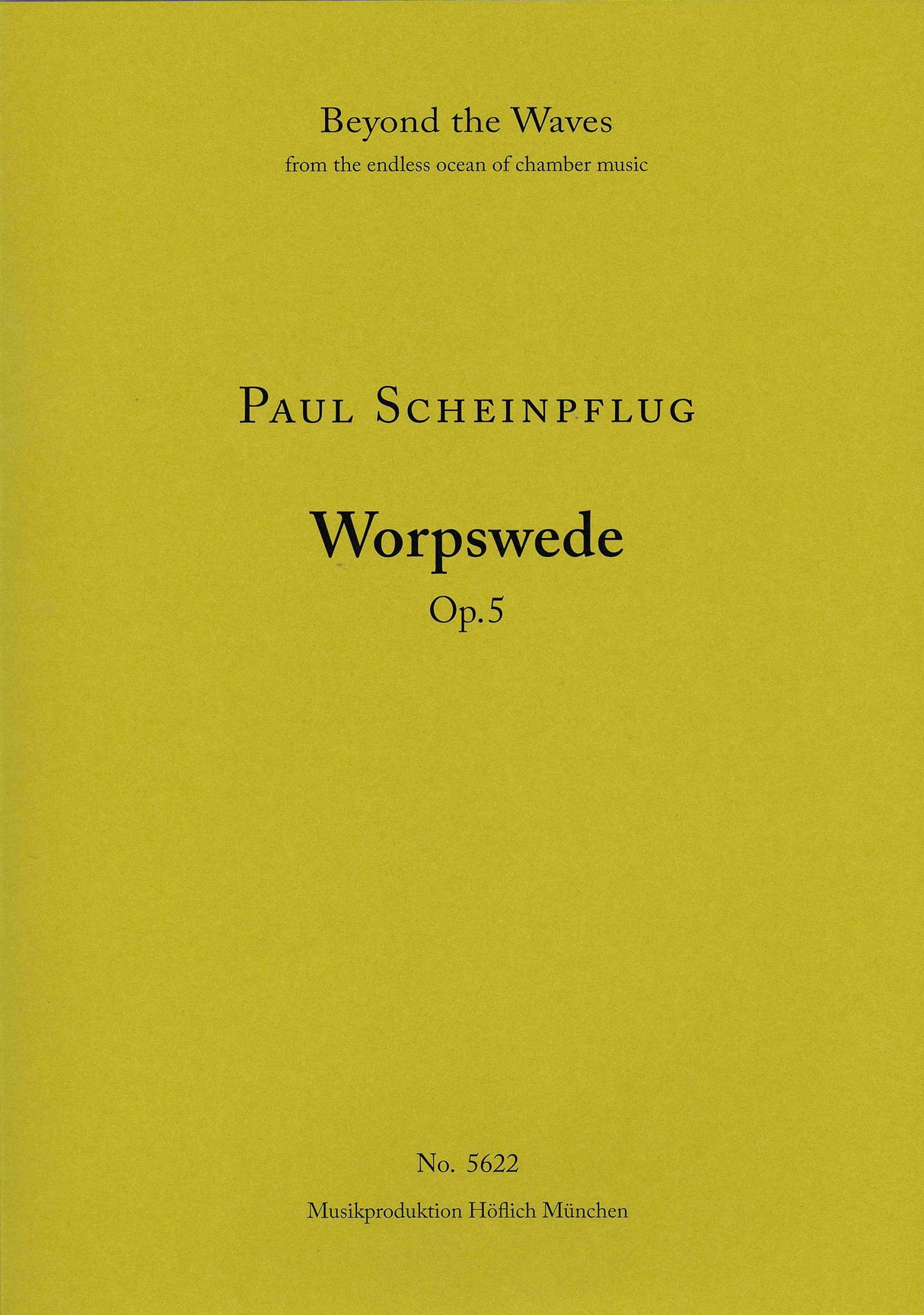 Scheinpflug: Worpswede, Op. 5