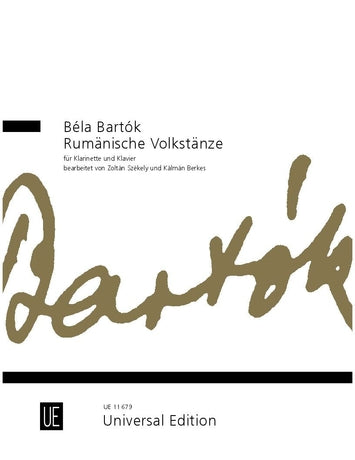 Bartók: Romanian Folk Dances (arr. for clarinet & piano)