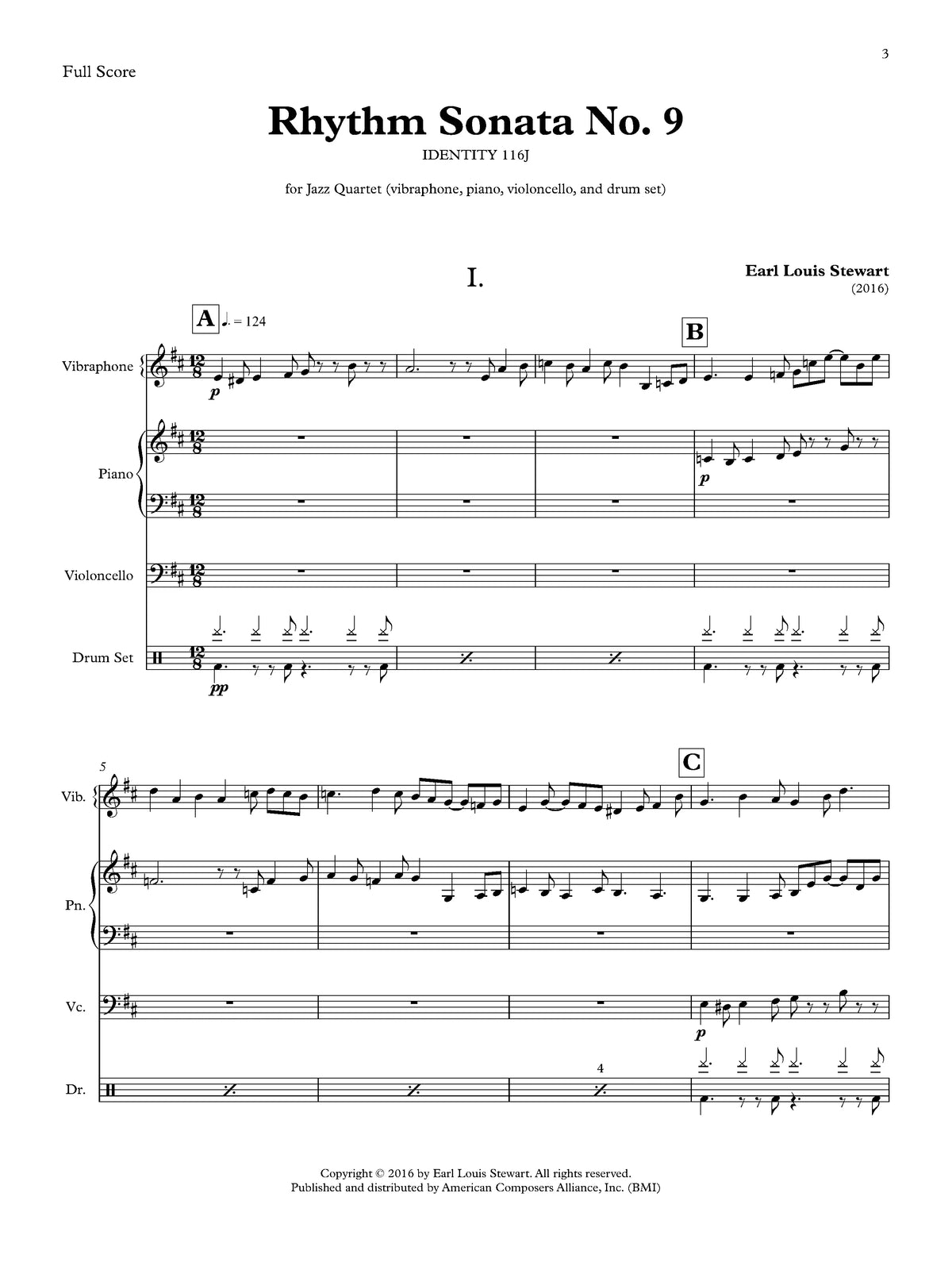 Stewart: Rhythm Sonata No. 9