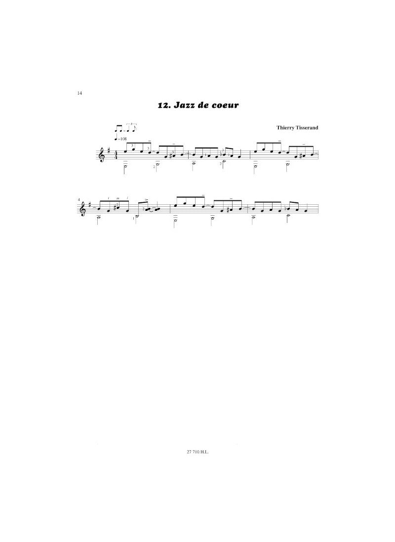 Tisserand: Comme des chansons... Volume 1