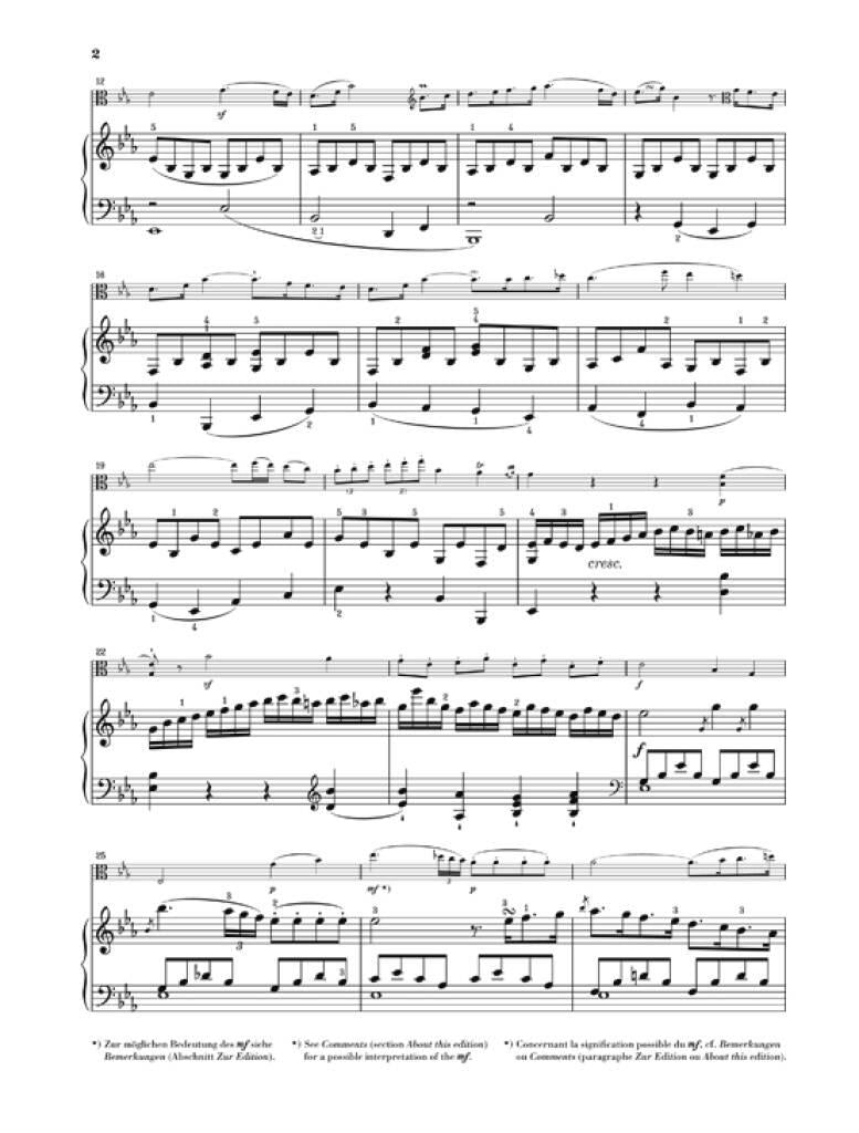 Hummel: Viola Sonata in E-flat Major, Op. 5, No. 3