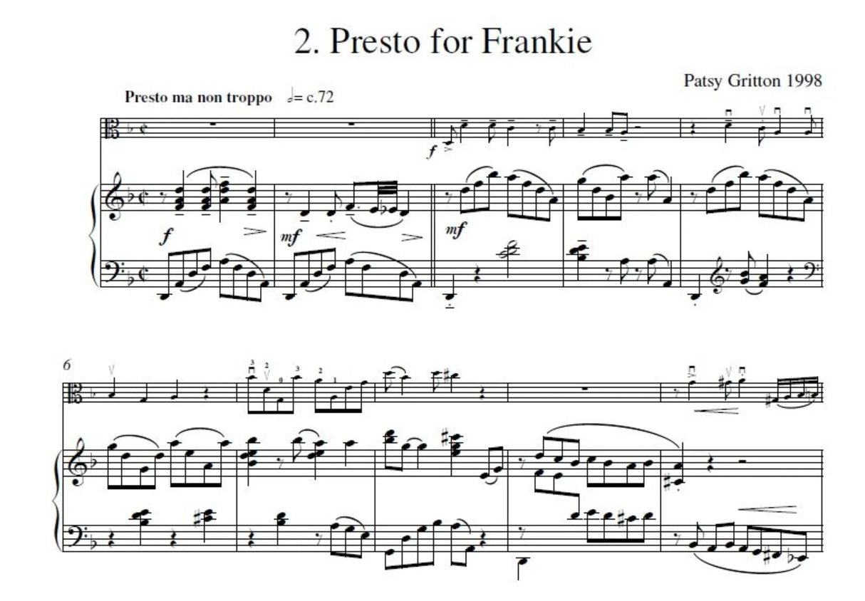 Pa. Gritton: Character Pieces - Book 3