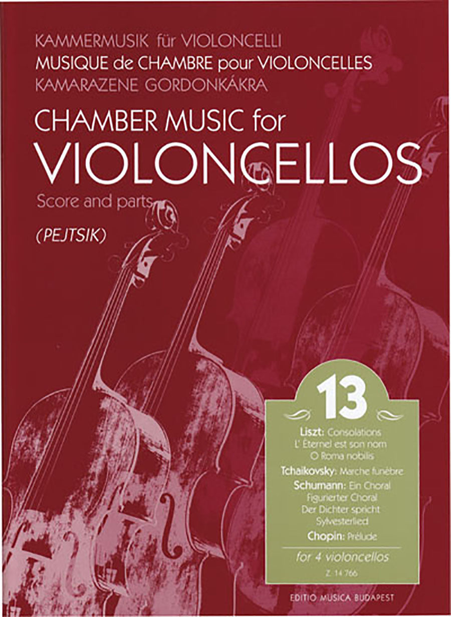 Chamber Music for Cellos - Volume 13 (4 Cellos)