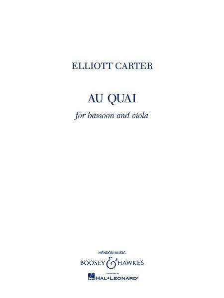 E. Carter: Au Quai