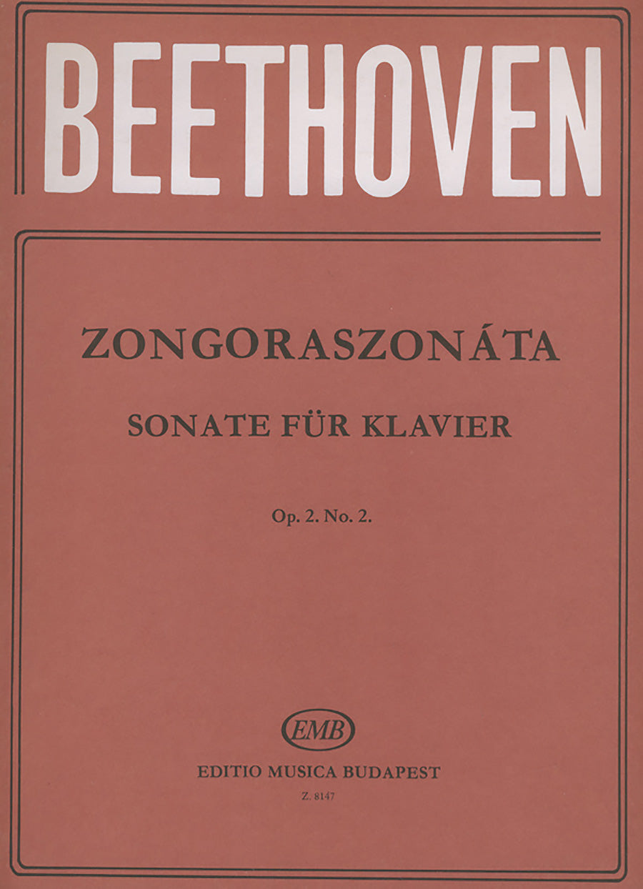 Beethoven: Piano Sonata No. 2 in A Major, Op. 2, No. 2.