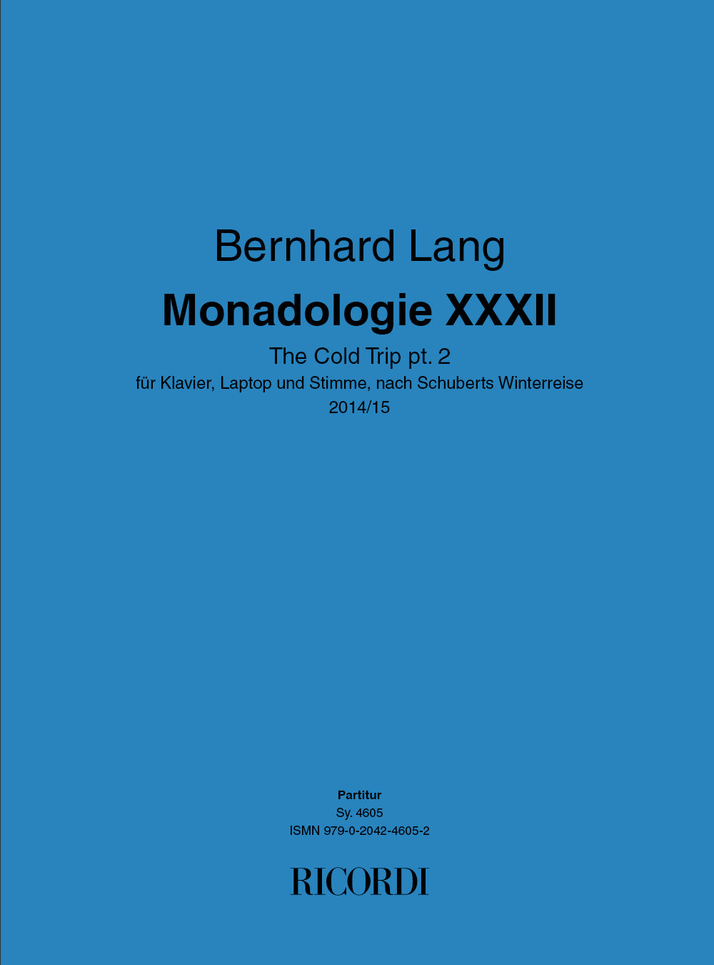 Lang: Monadologie XXXII