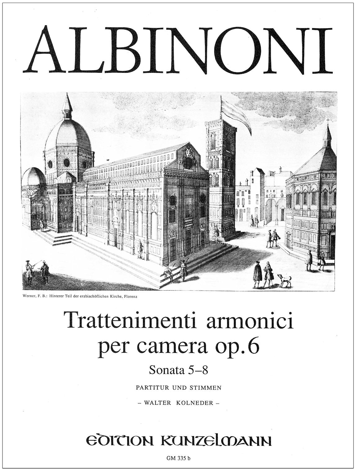 Albinoni: Violin Sonatas, Op. 6, Nos. 5-8