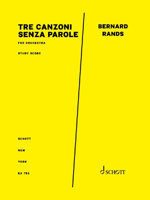 Rands: Tre canzoni senza parole