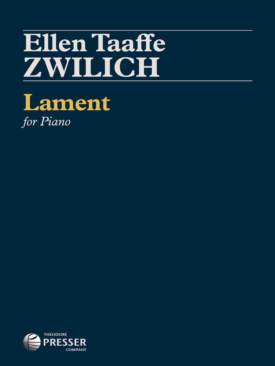 Zwilich: Lament (Version for Piano)