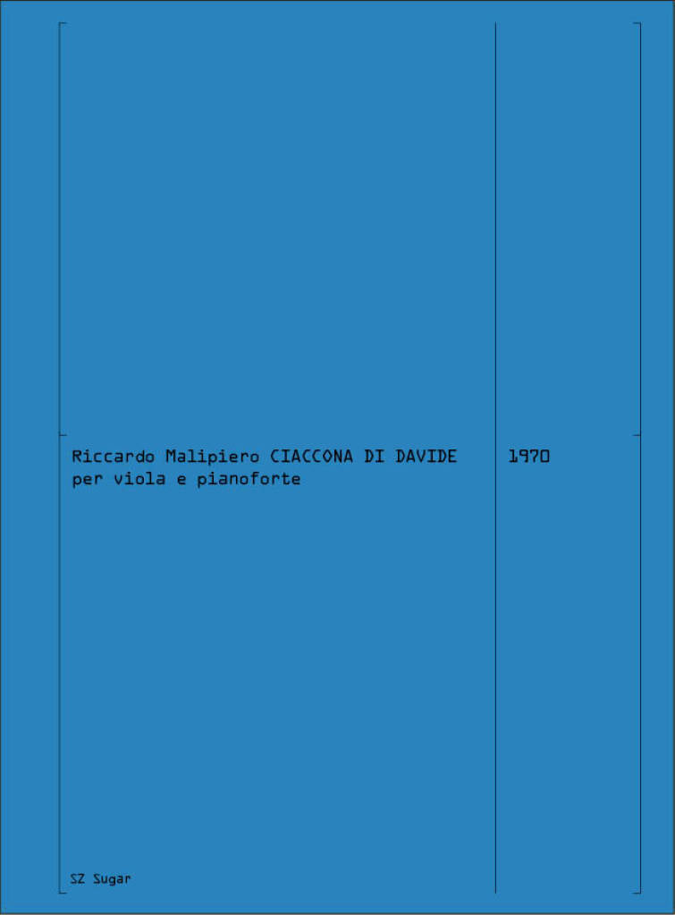 Malipiero: Ciaccona di Davide
