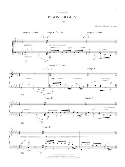 Tilson Thomas: Upon Further Reflection