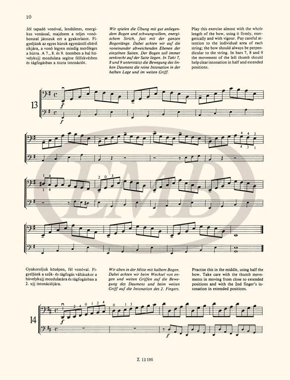 Lee: 40 Easy Cello Studies, Op. 70