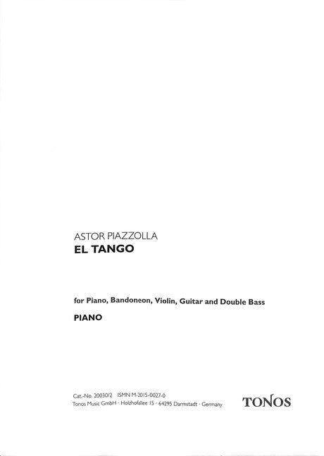 Piazzolla: El tango