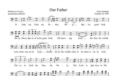 Eastman: Our Father