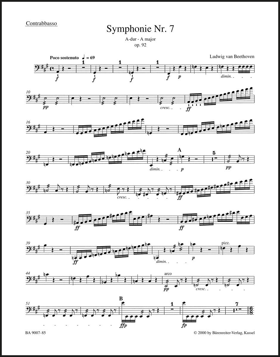 Beethoven: Symphony No. 7 in A Major, Op. 92 – Ficks Music