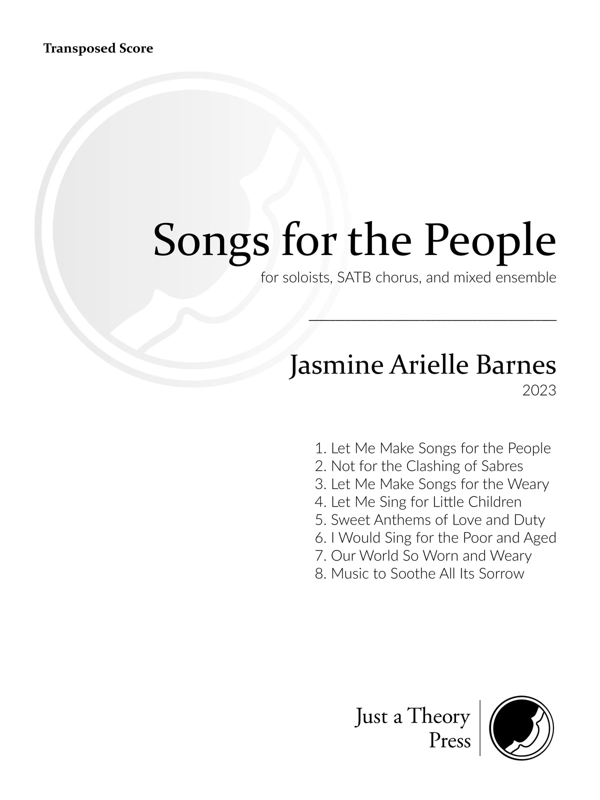 Barnes: Songs for The People